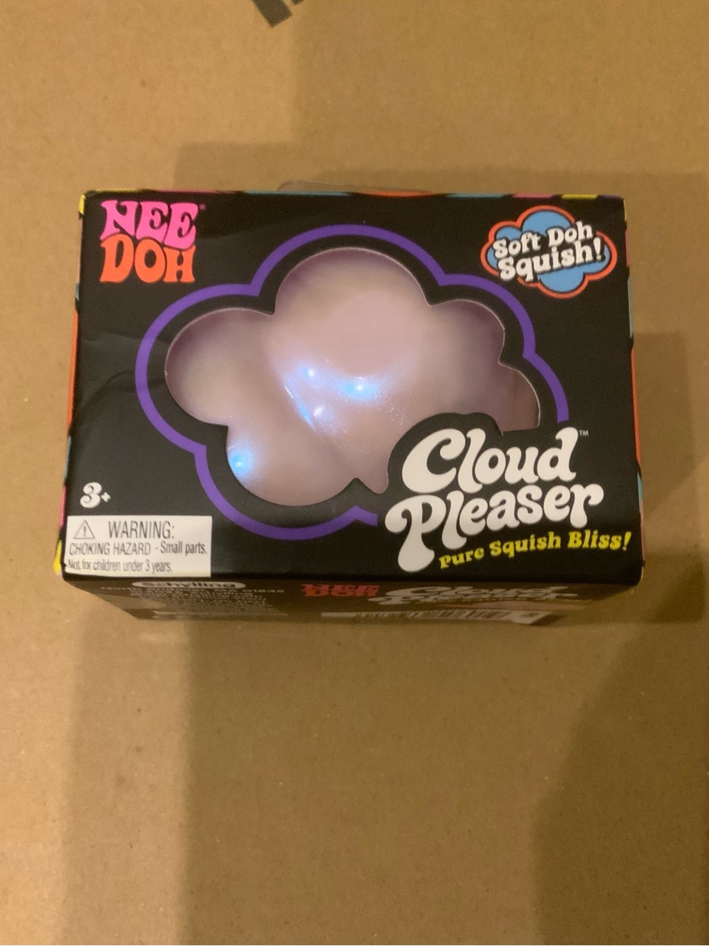 Needoh Cloud Pleaser Soft Squish Toy - Light Purple
